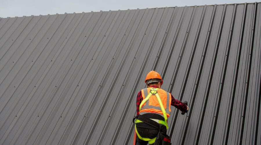 Professional metal roof installation services in Fenton, MI